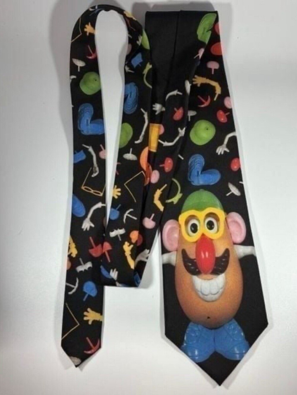 Vintage Wally Wear Toy Story Mr. Potato Head Necktie Made In USA 1996 Hasbro